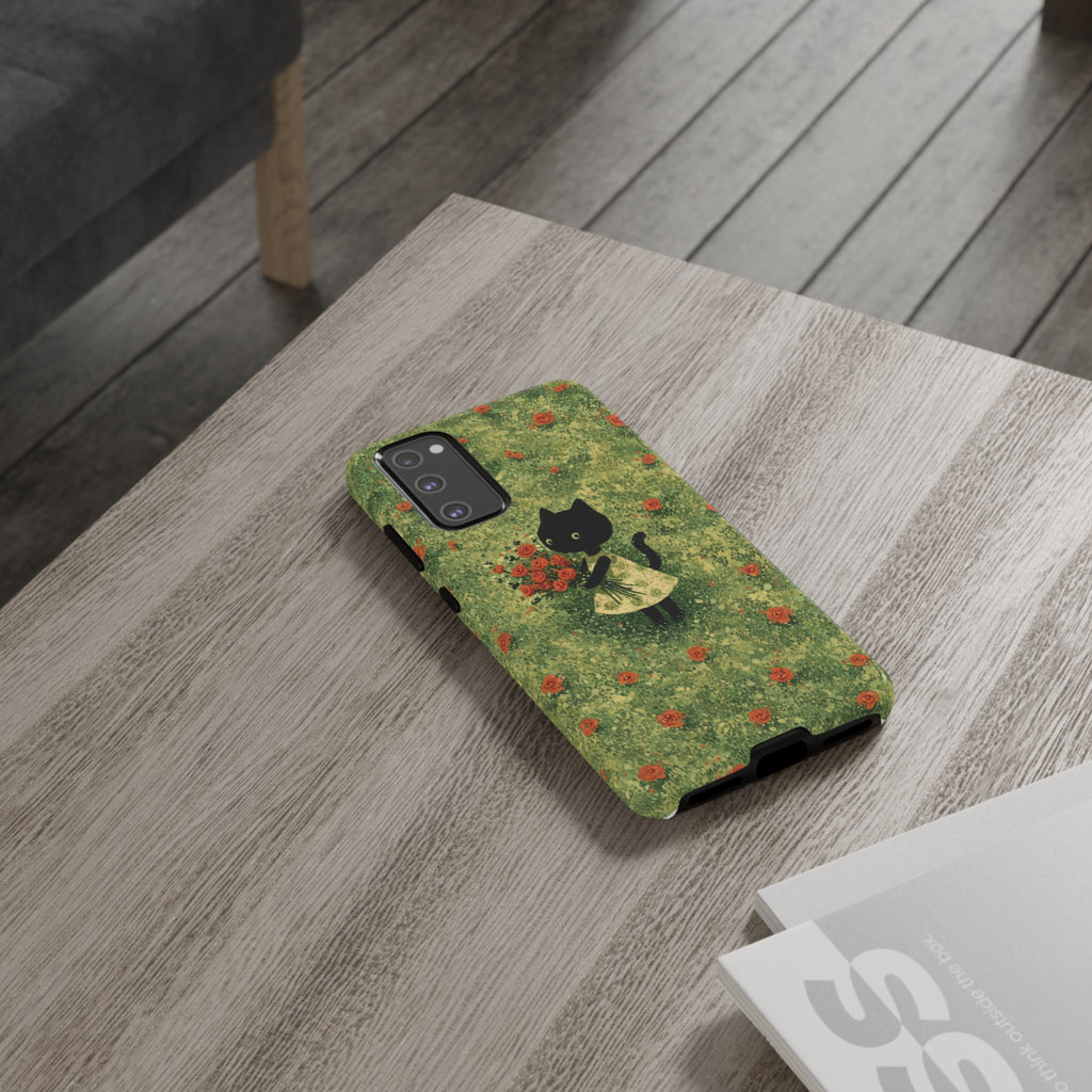 Cute Cat Tough Cases for Cat Lovers, Gifts for Her, Pet Owner Accessories