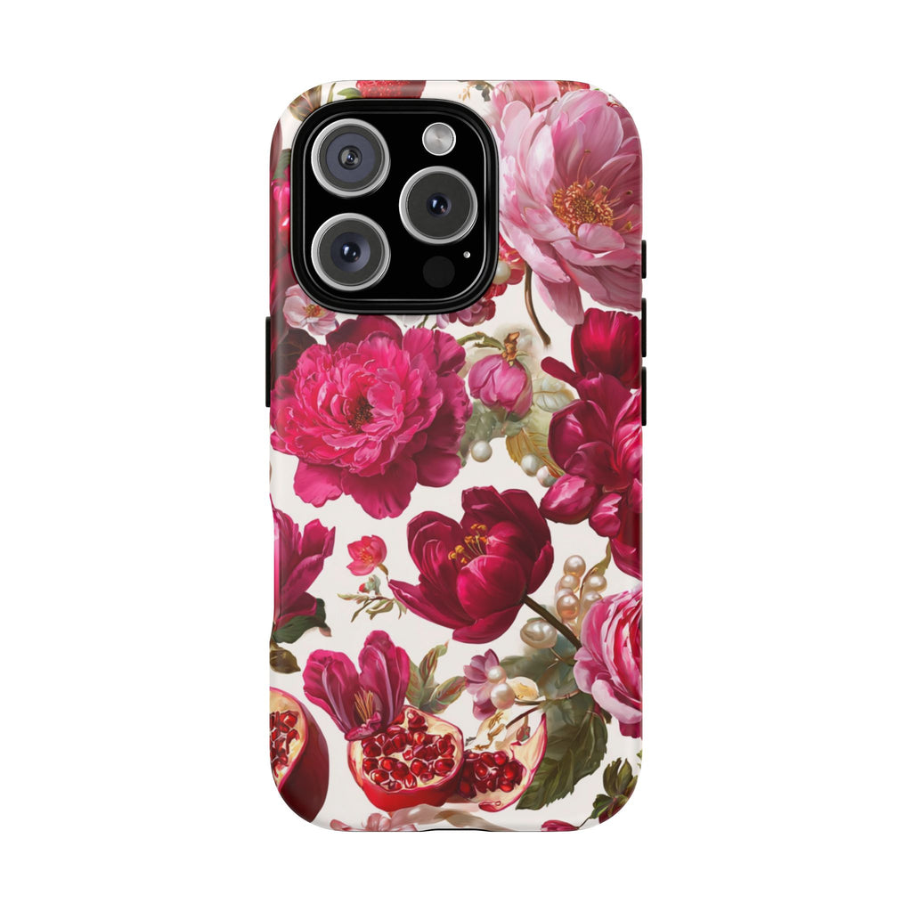 Floral Phone Case, Tough Floral Case, Flower Design