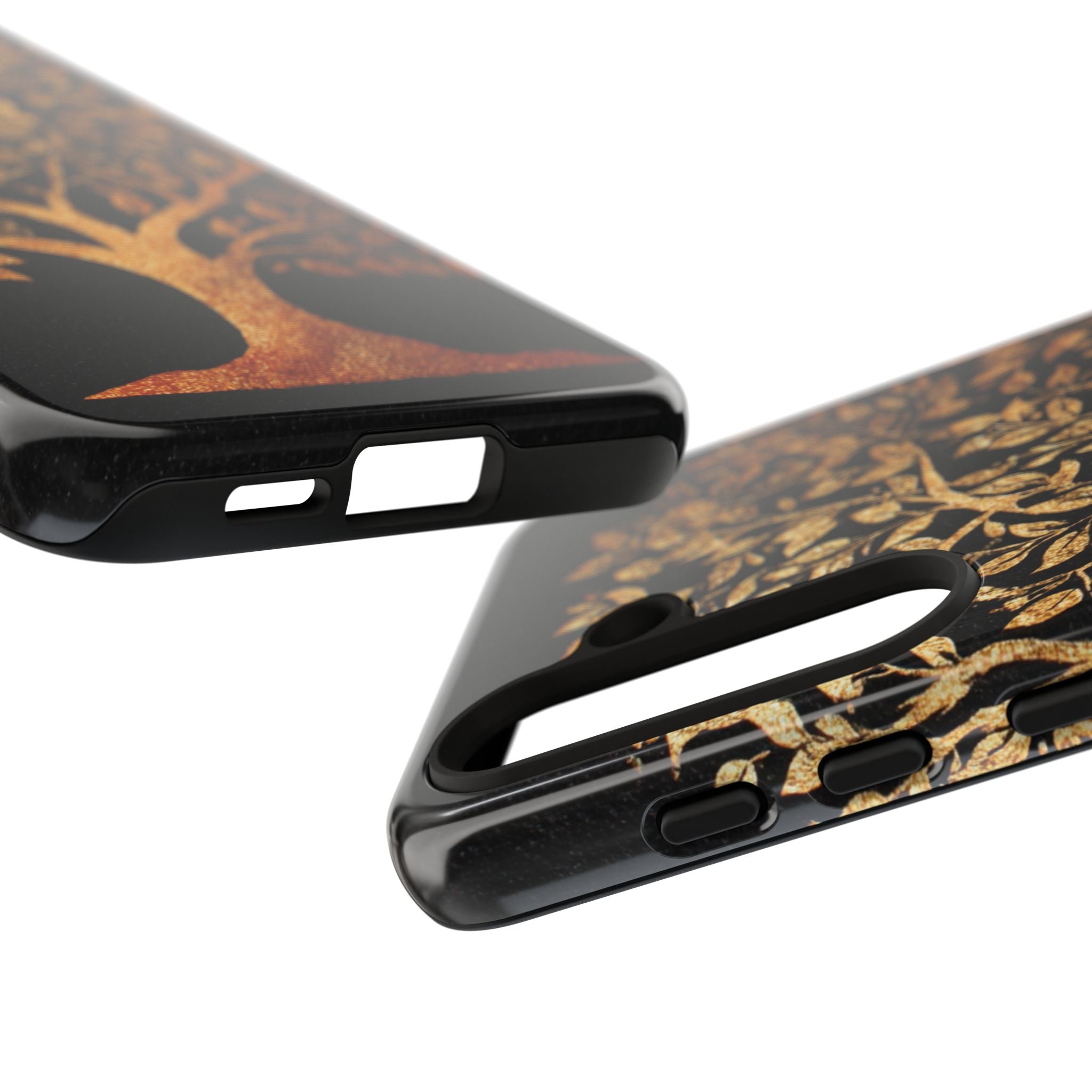 Golden Tree Phone Case, Tough Cases, Nature Lover Gift