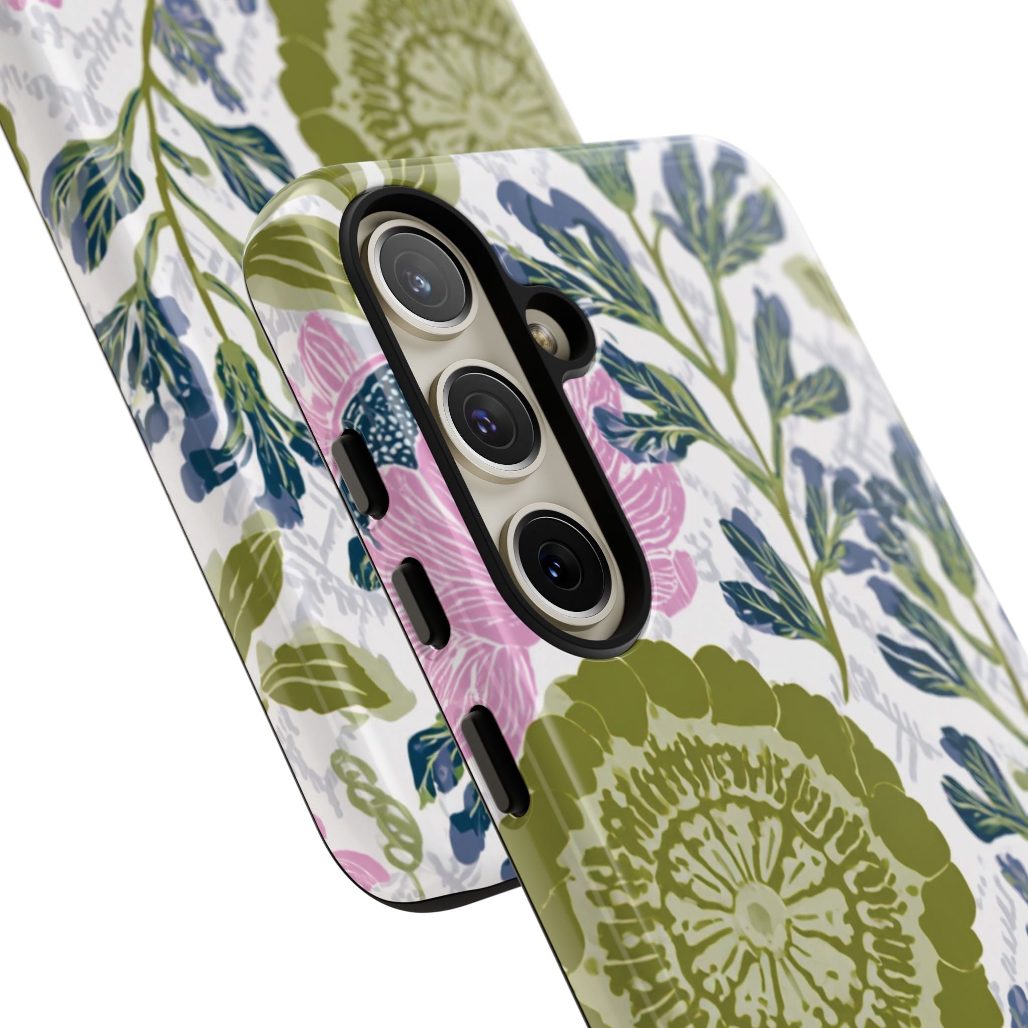 Floral Phone Case, Tough Cases with Elegant Design, Stylish Phone Accessories