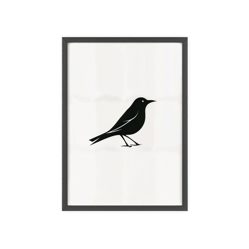 The Oriole Principle: A Study in Minimal Form – Framed Poster